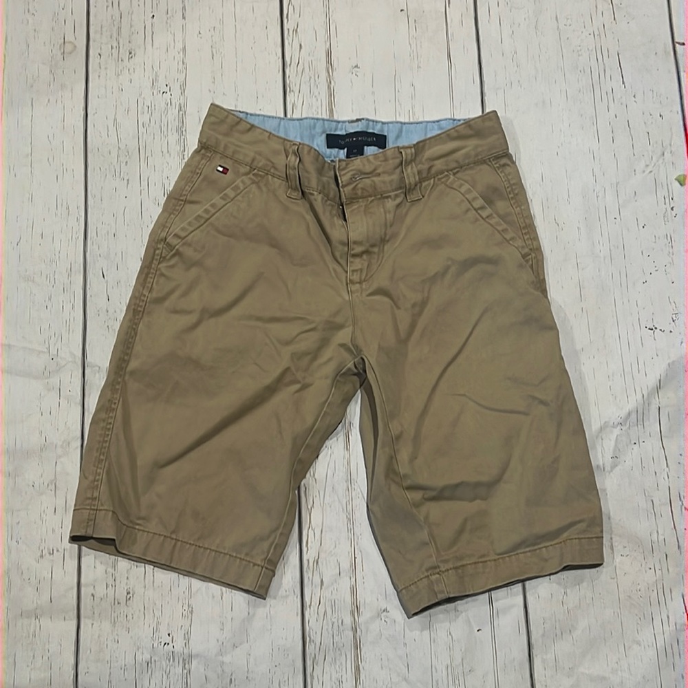 Tommy Hilfiger boys beige shorts
